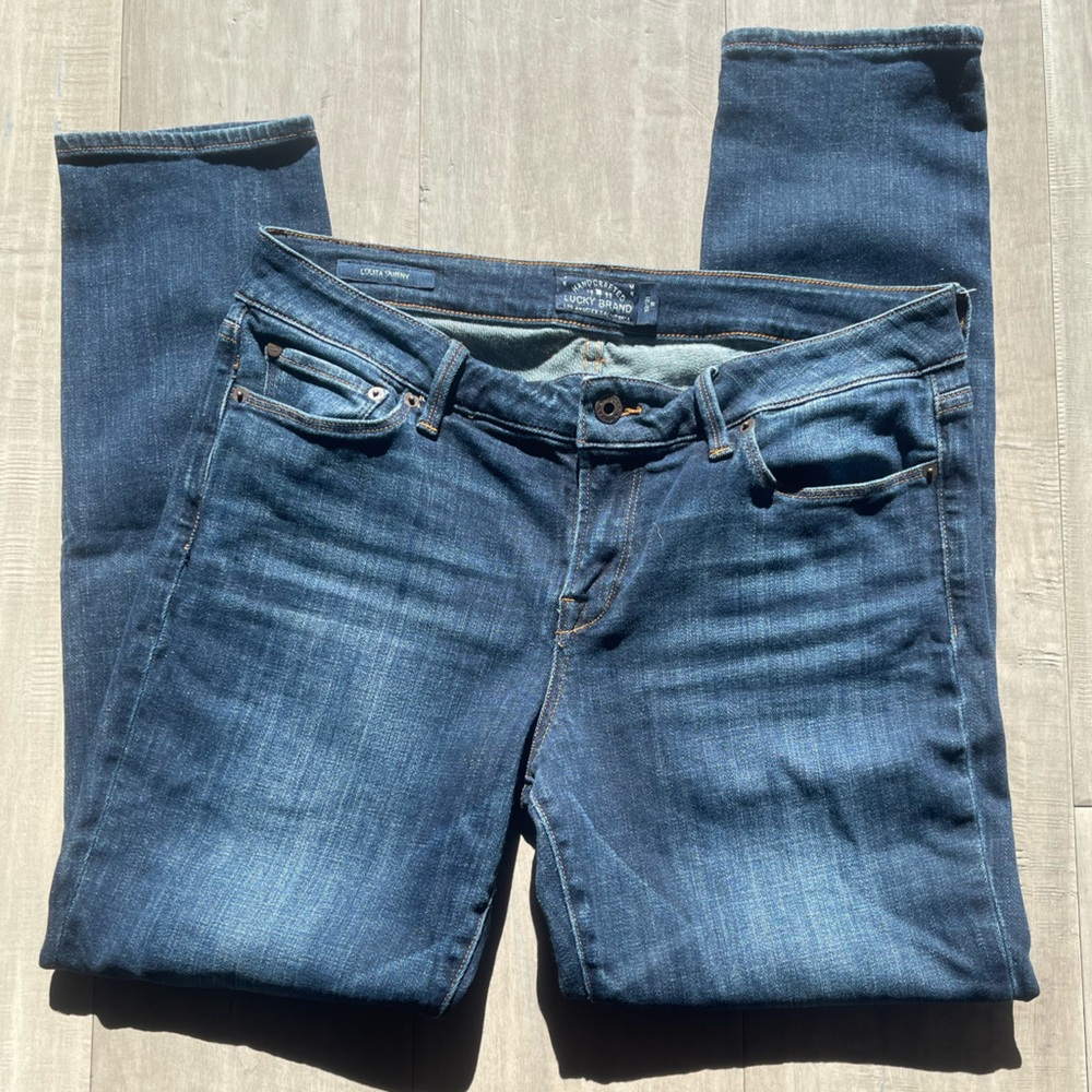 Lucky Brand Dark Blue Denim Jeans